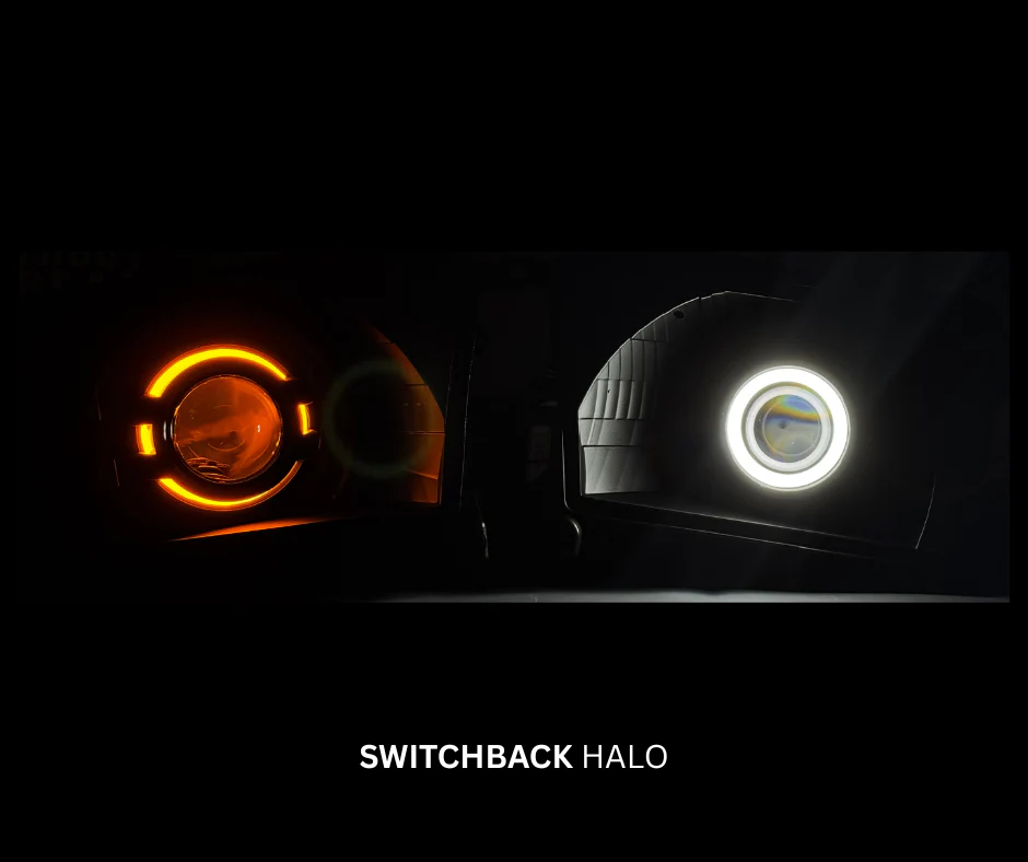SRQ Fab LED Retrofit Headlights - Switchback Halos For Tundra (2005-2006) - Image 4