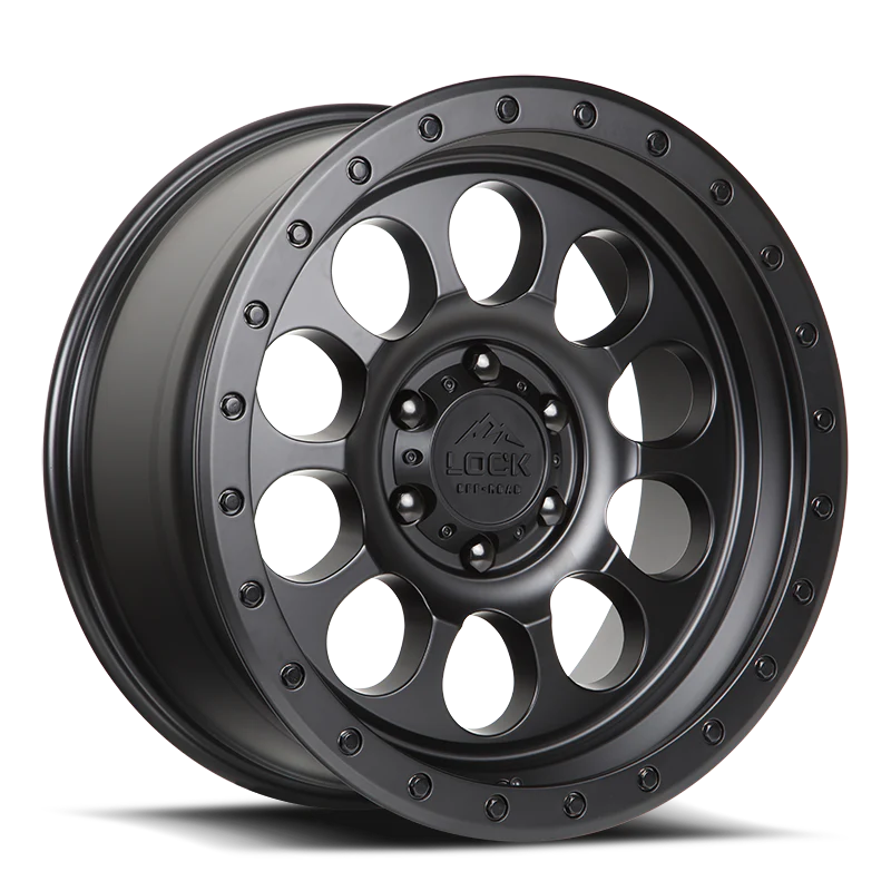 Lock Off-Road Wheels 50CAL Matte Black