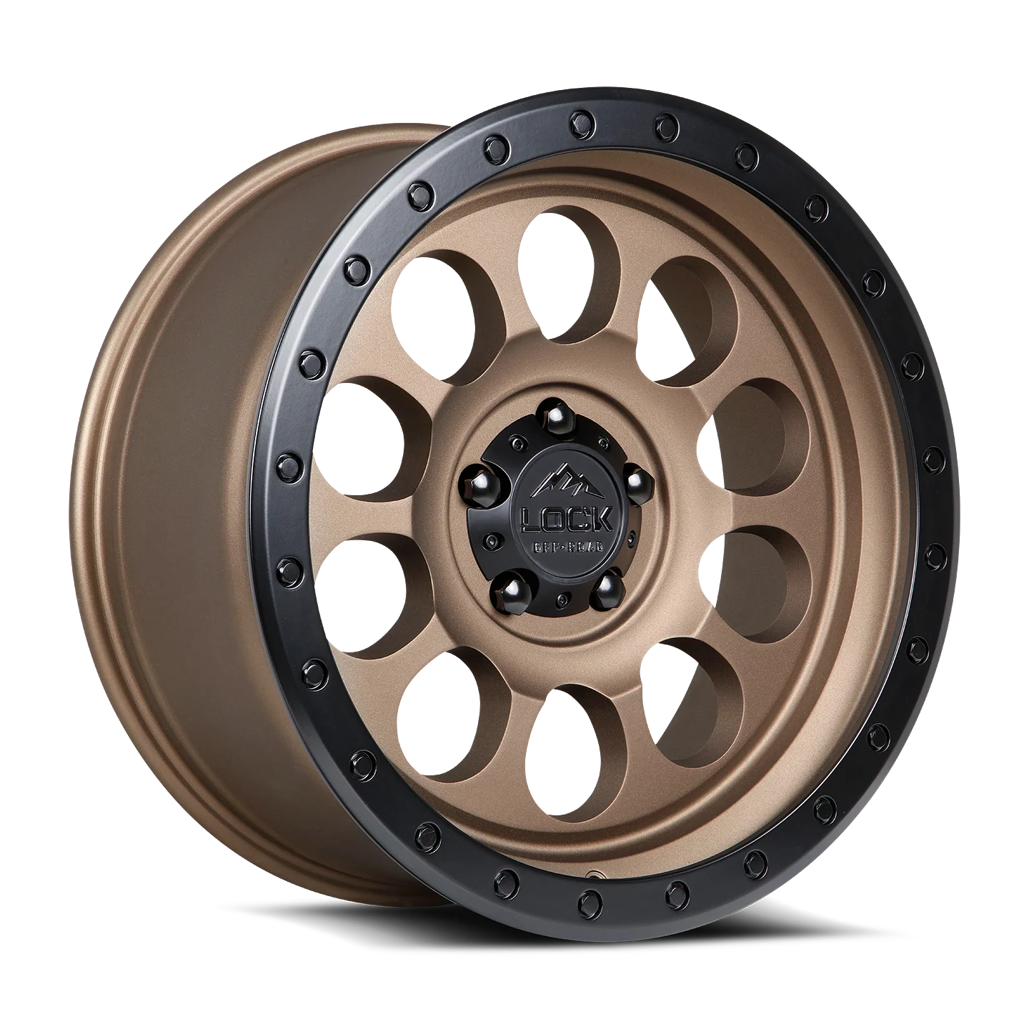 Lock Off-Road Wheels 50CAL Matte Desert Bronze
