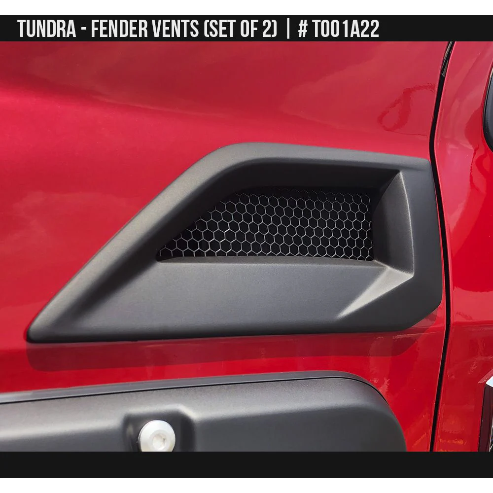 Air Design Fender Vent Set For Tundra (2014-2021)