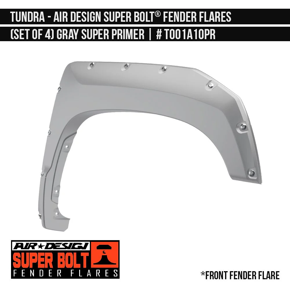 Air Design Super Bolt Fender Flare Set For Tundra (2014-2021) - Image 3