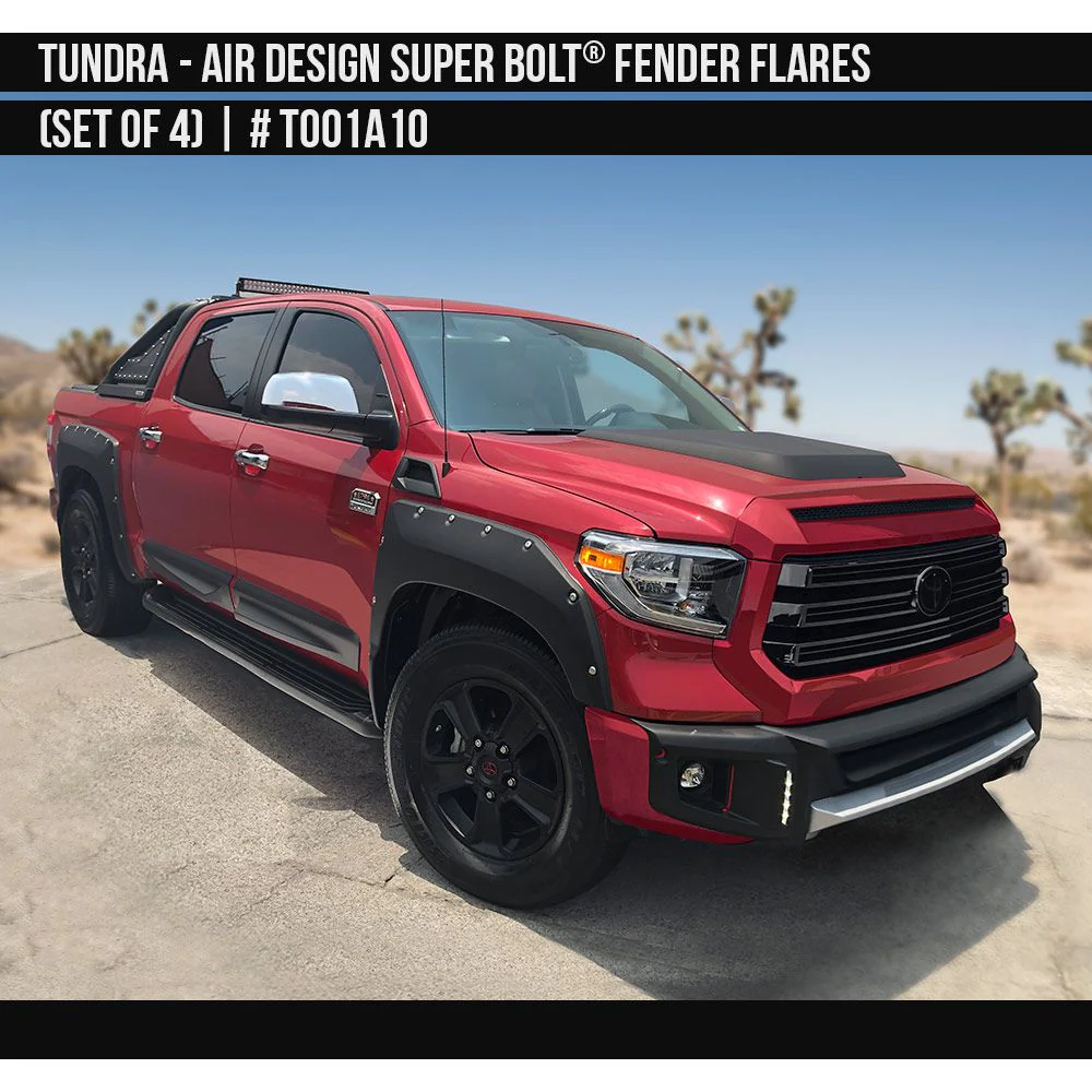 Air Design Super Bolt Fender Flare Set For Tundra (2014-2021) - Image 7