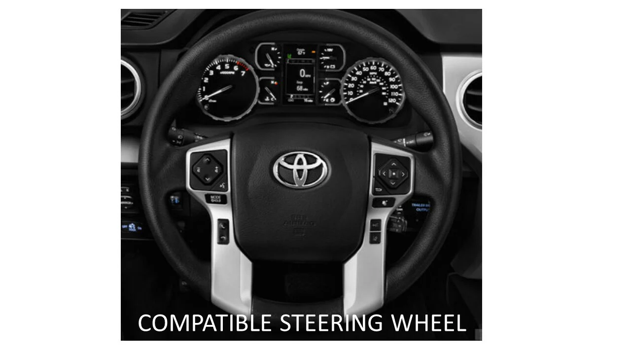 AJT Design Tundra Steering Wheel Emblem Overlay (2007-Current) - Image 3
