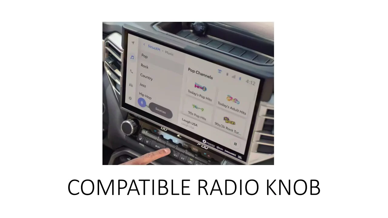 AJT Design Radio & Drive Mode Knob Set For Tundra (2022-Current) - Image 12