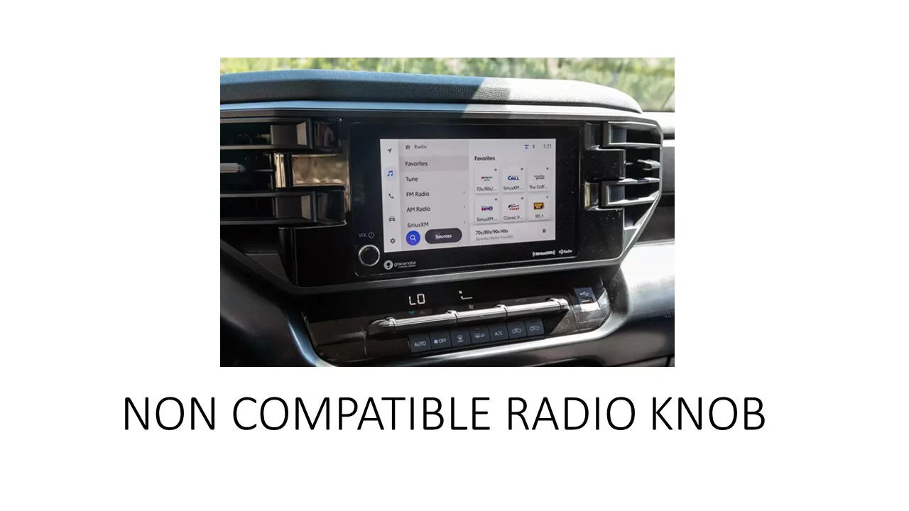 AJT Design Radio & Drive Mode Knob Set For Tundra (2022-Current) - Image 13
