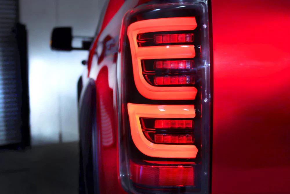 AlphaRex LUXX-Series Black-Red LED Tail Lights For Tundra (2007-2013) - Image 10