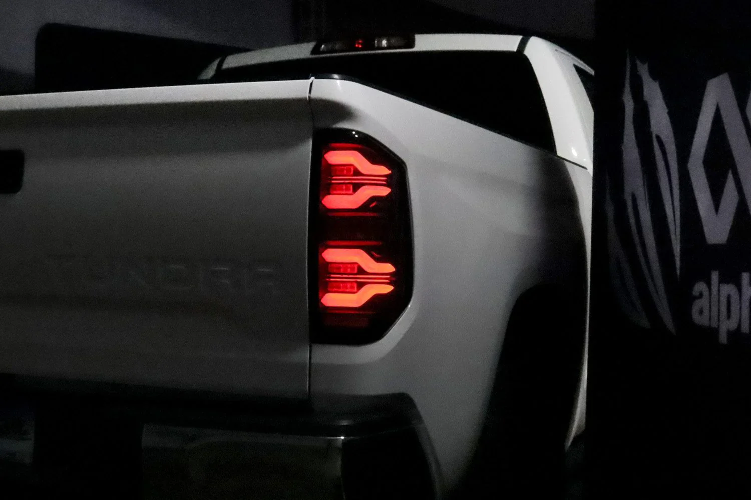 AlphaRex LUXX-Series Black-Red LED Tail Lights For Tundra (2014-2021) - Image 4