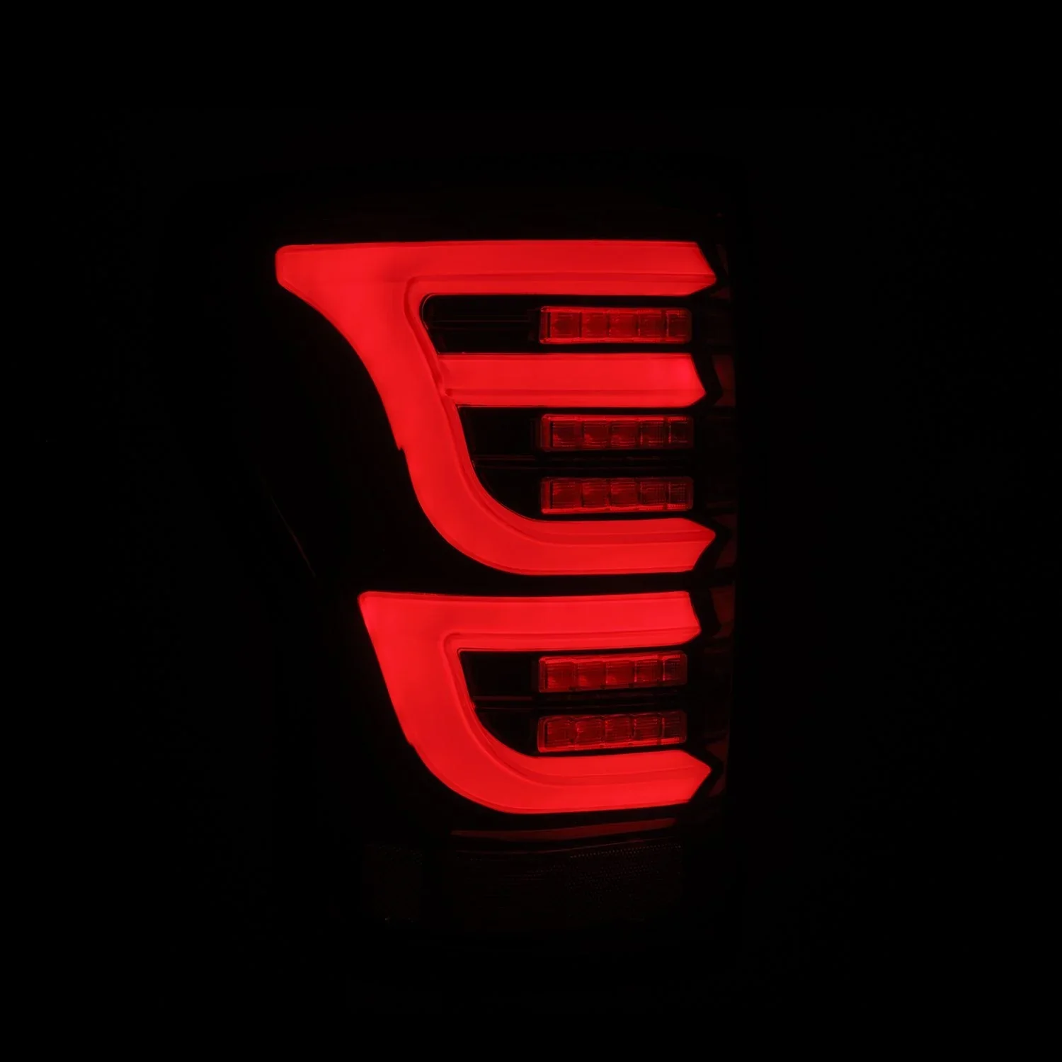 AlphaRex LUXX-Series Black-Red LED Tail Lights For Tundra (2007-2013) - Image 3