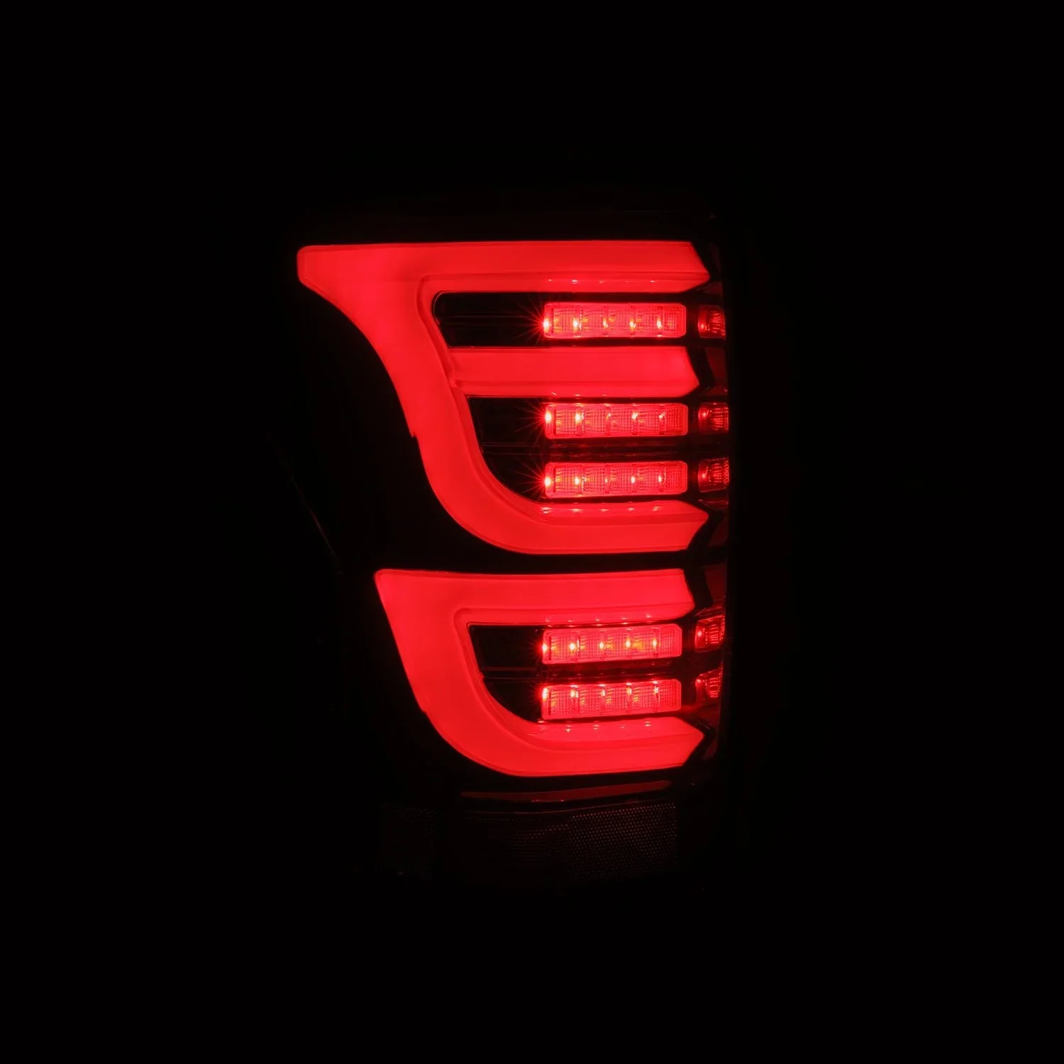 AlphaRex LUXX-Series Black-Red LED Tail Lights For Tundra (2007-2013) - Image 4