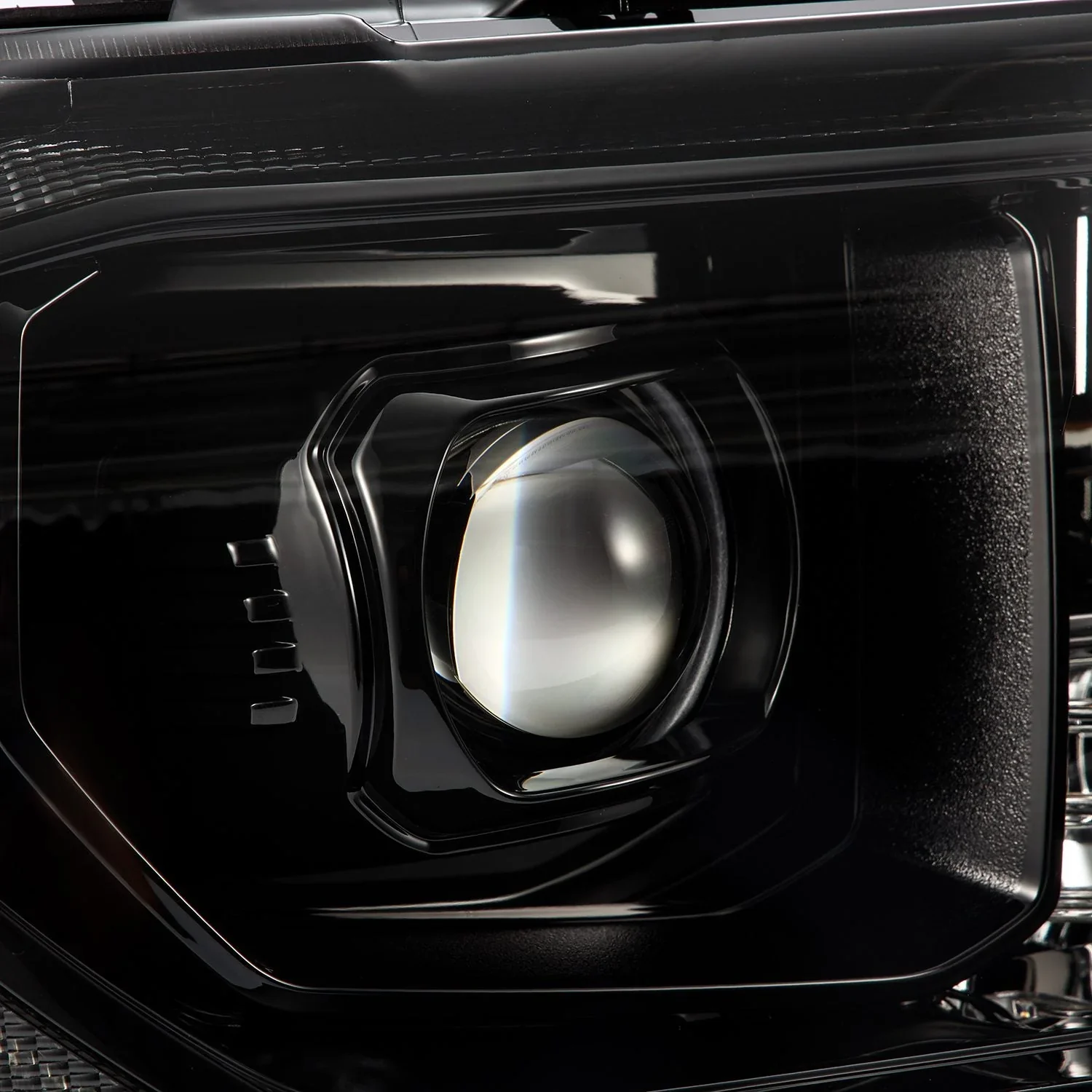 Alpharex MK II LUXX Series Alpha-Black LED Projector Headlights (2007-2013) - Image 11