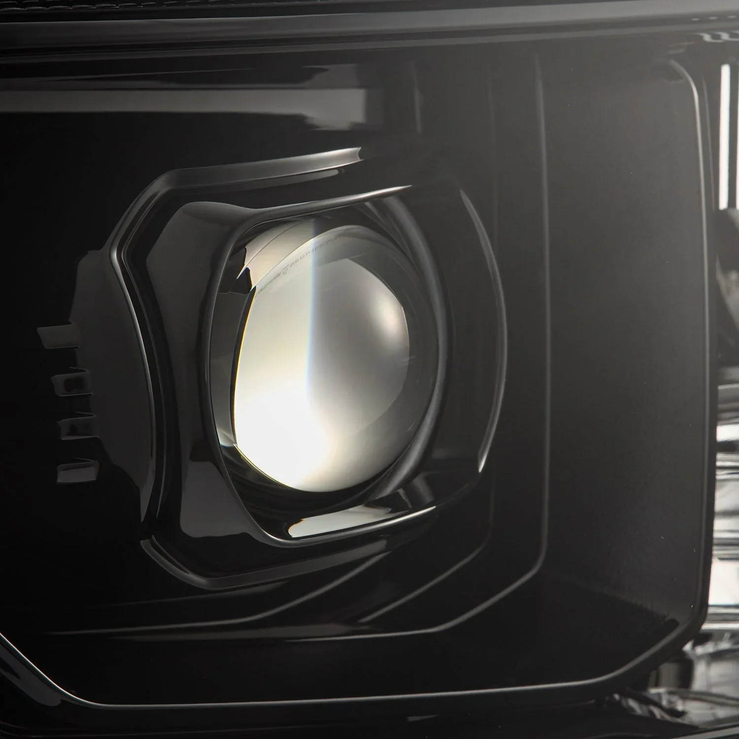 Alpharex MK II LUXX Series Alpha-Black LED Projector Headlights (2007-2013) - Image 14