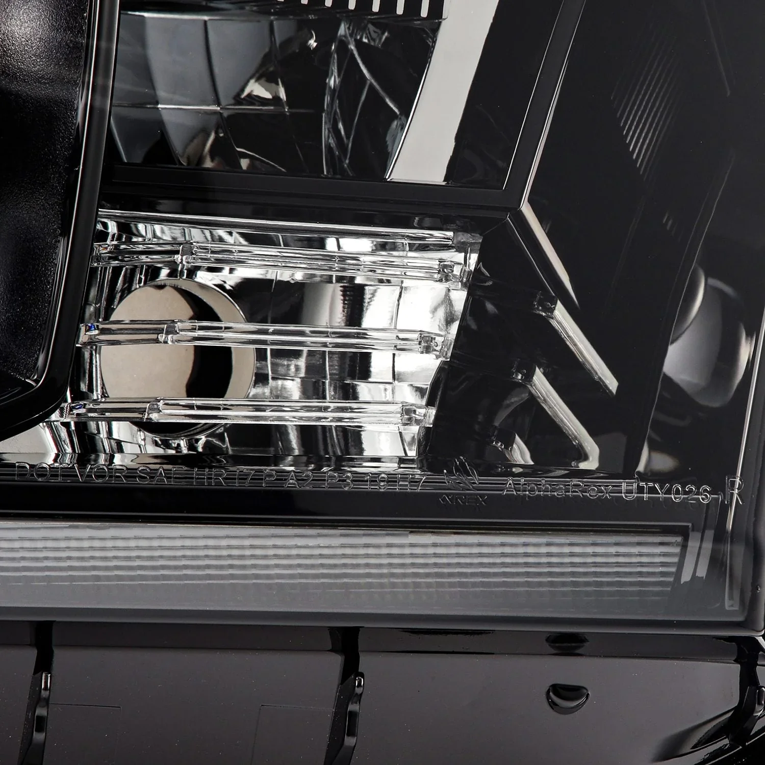 Alpharex MK II NOVA Series Alpha-Black LED Projector Headlights (2007-2013) - Image 10