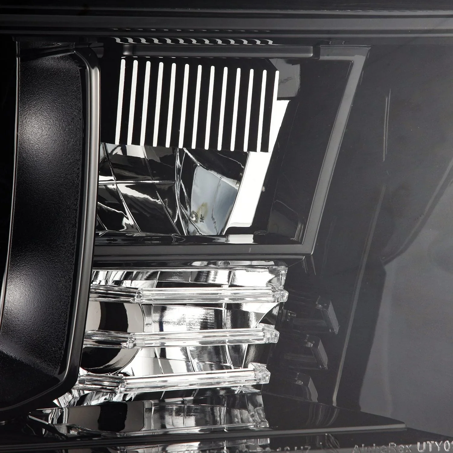 Alpharex MK II NOVA Series Alpha-Black LED Projector Headlights (2007-2013) - Image 12