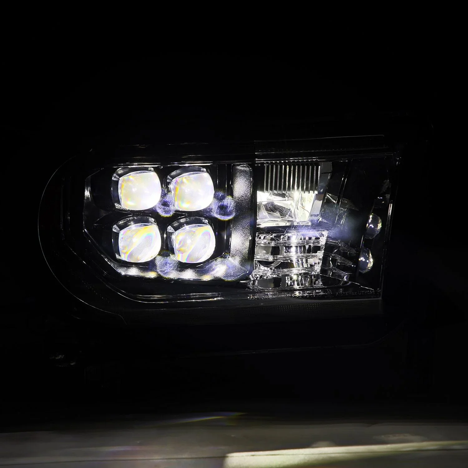 Alpharex MK II NOVA Series Alpha-Black LED Projector Headlights (2007-2013) - Image 4