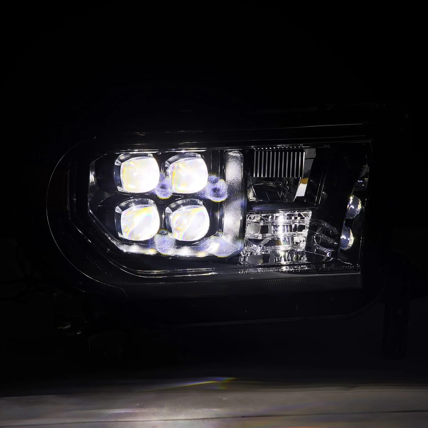 Alpharex MK II NOVA Series Alpha-Black LED Projector Headlights (2007-2013) - Image 5