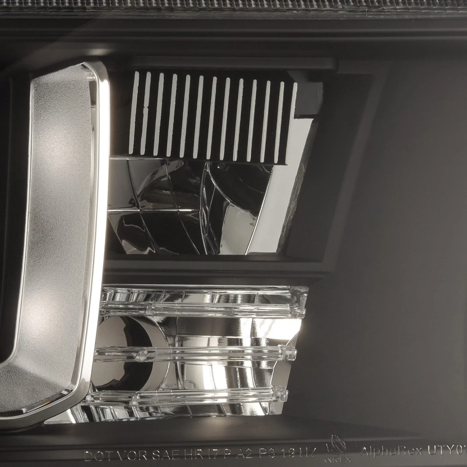 Alpharex MK II NOVA Series Black LED Projector Headlights (2007-2013) - Image 6
