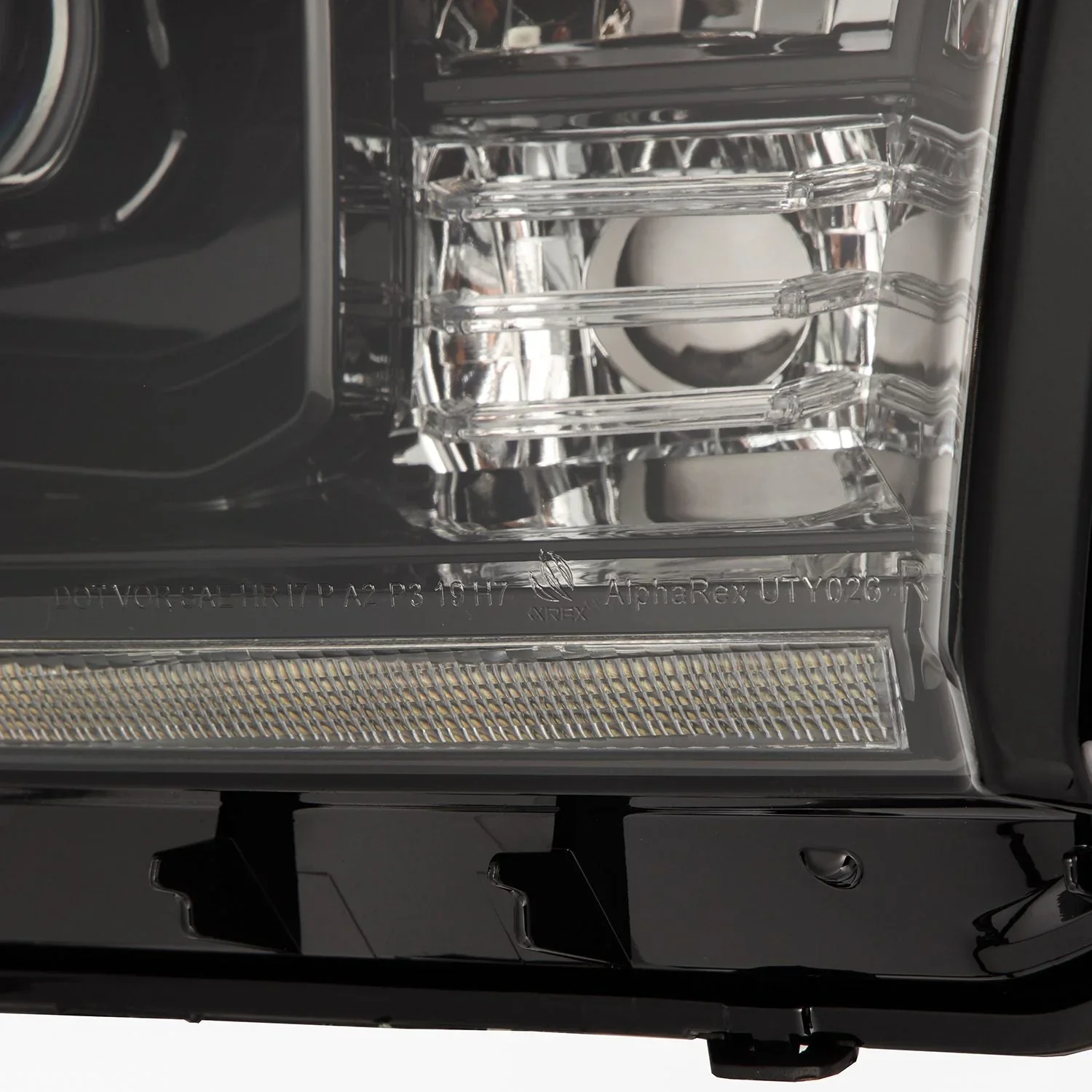Alpharex MK II PRO Series Alpha-Black Halogen Projector Headlights (2007-2013) - Image 11