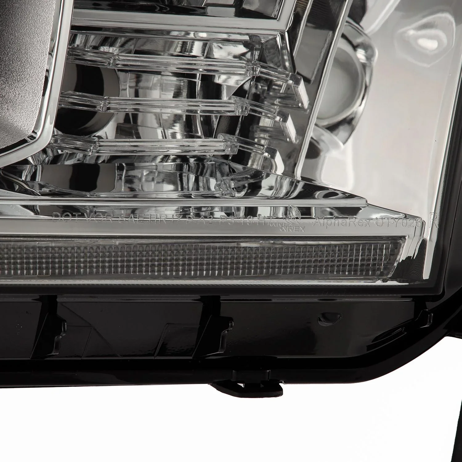 Alpharex MK II PRO Series Chrome Halogen Projector Headlights (2007-2013) - Image 10