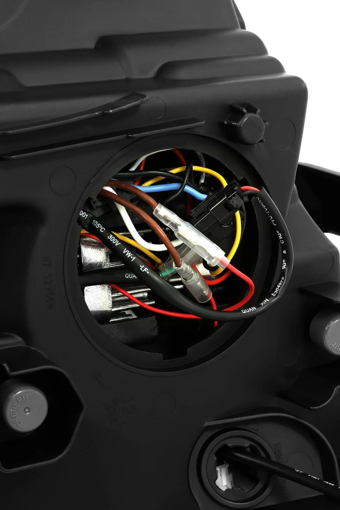 Alpharex NOVA Series Black LED Projector Headlights (2007-2013) - Image 12
