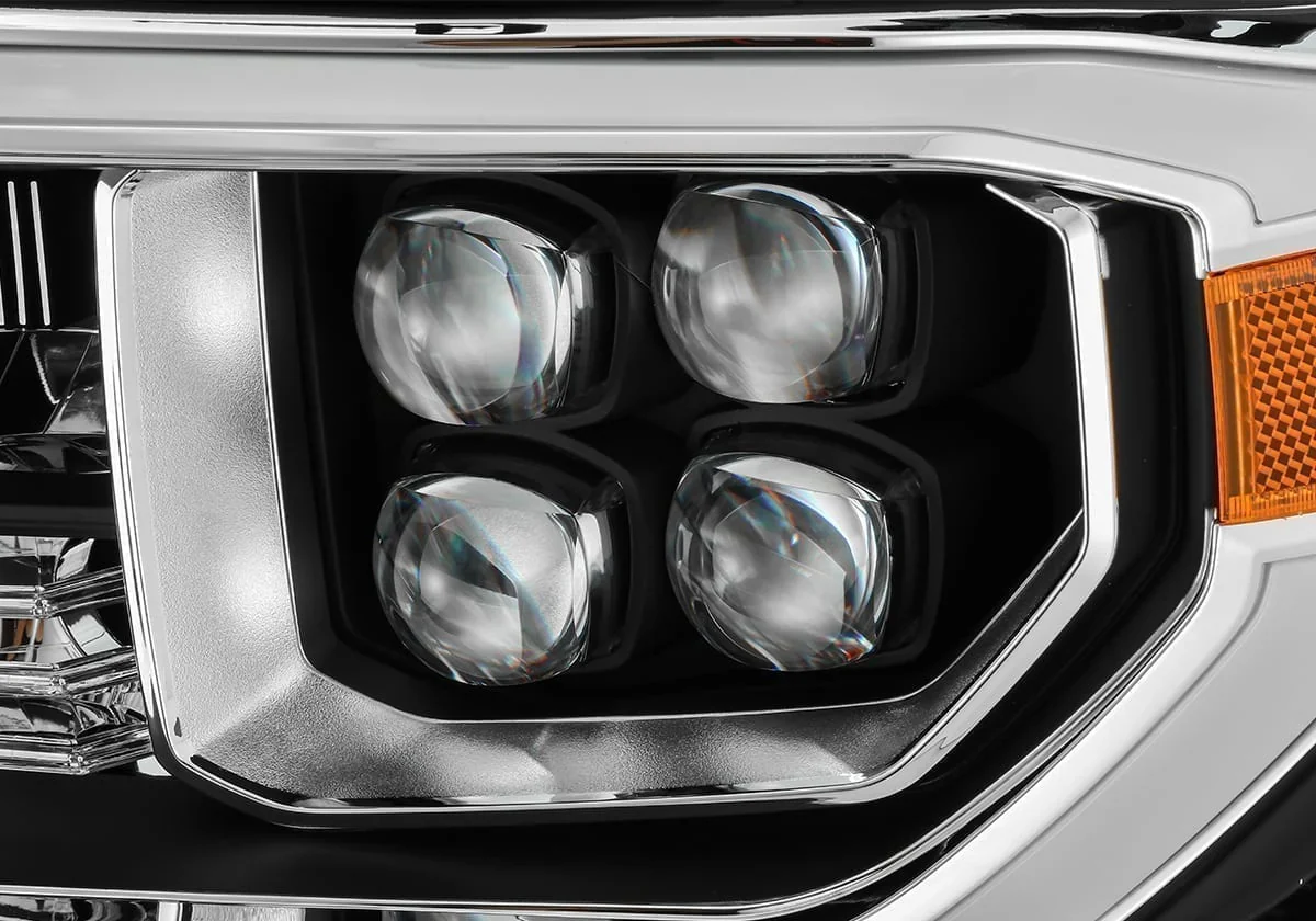 Alpharex NOVA Series Black LED Projector Headlights (2007-2013) - Image 2