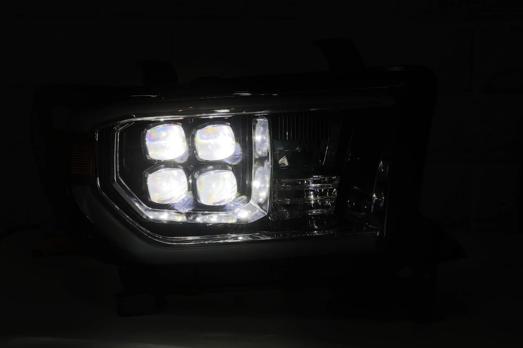 Alpharex NOVA Series Black LED Projector Headlights (2007-2013) - Image 4