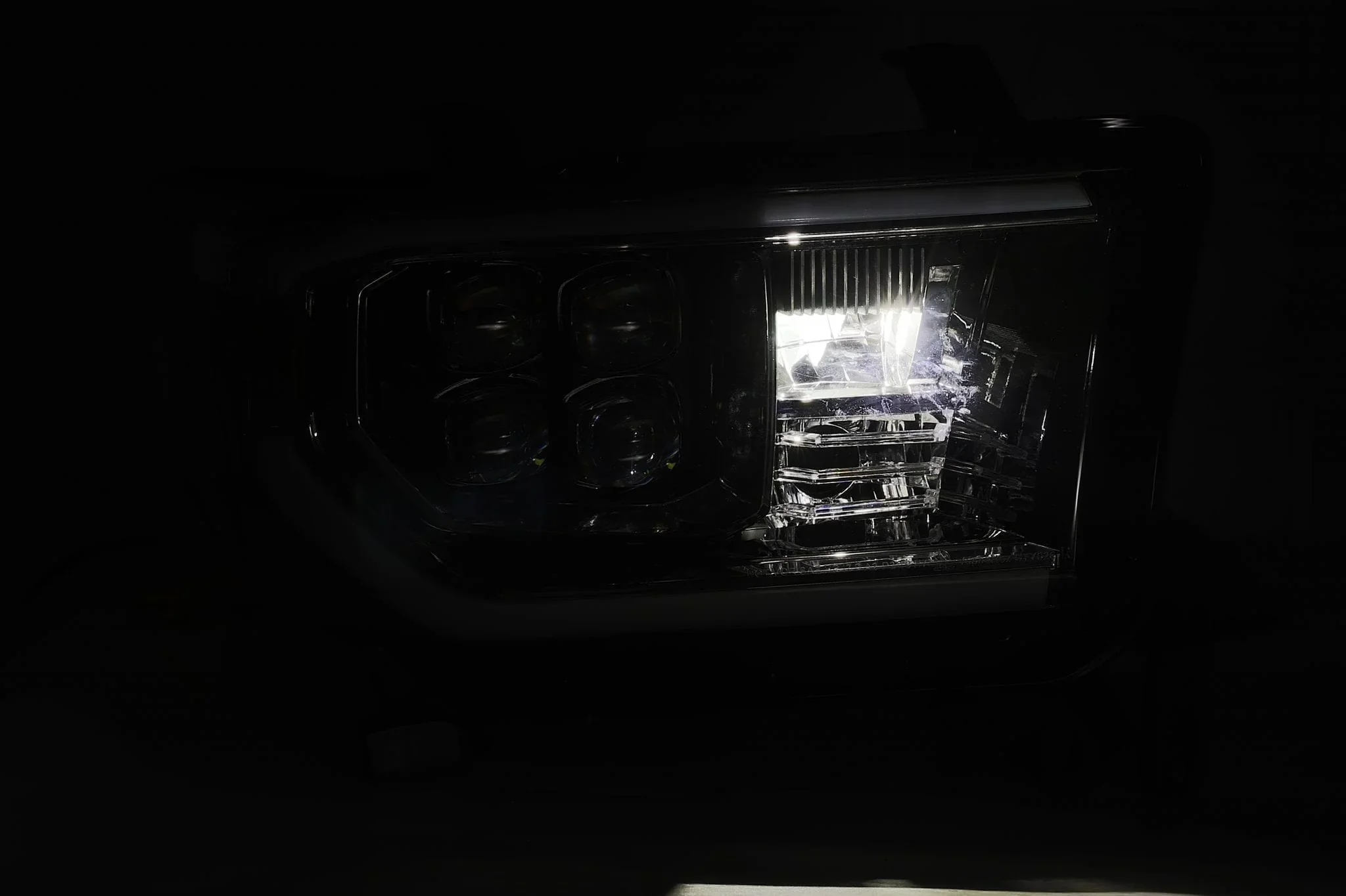 Alpharex NOVA Series Black LED Projector Headlights (2007-2013) - Image 5