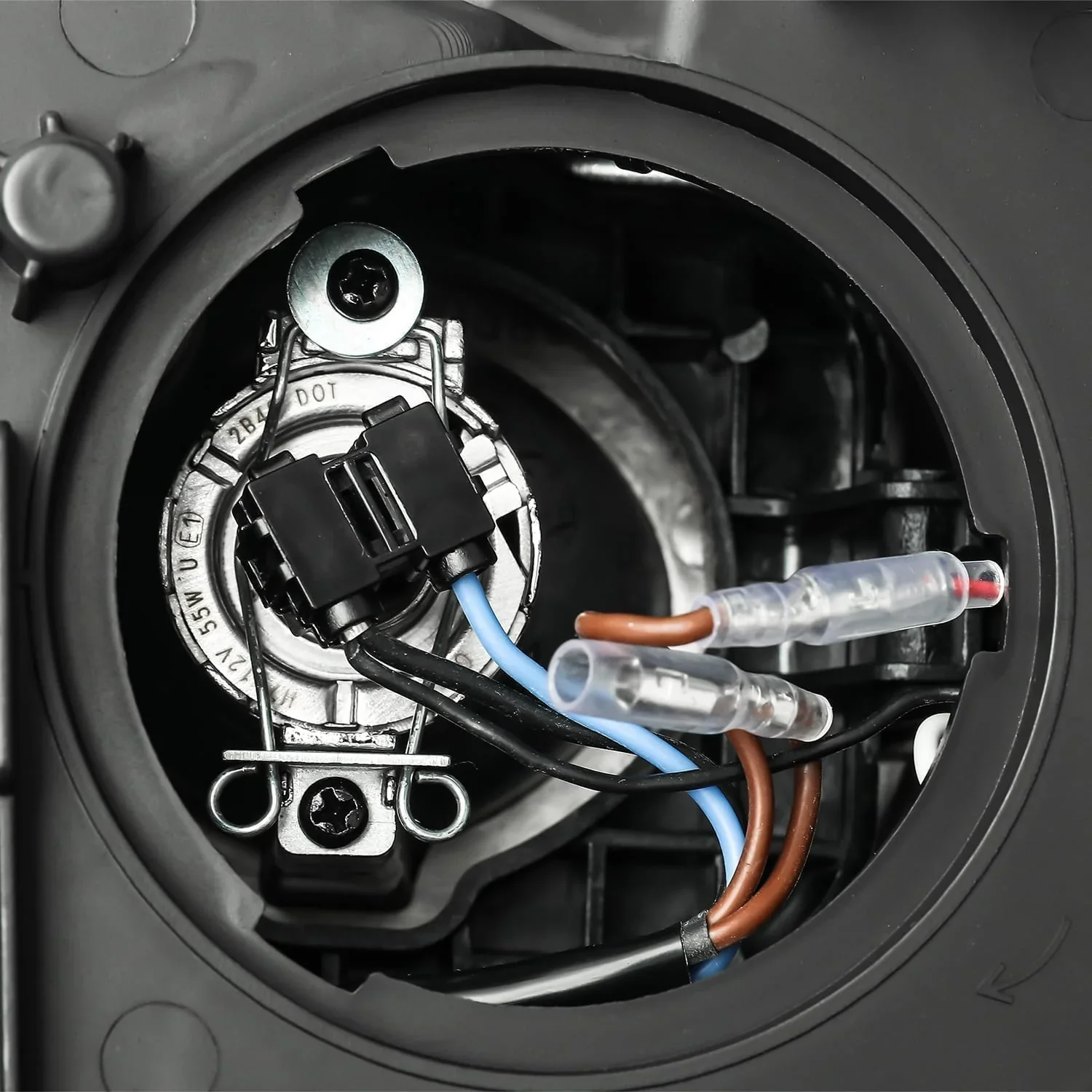 Alpharex NOVA Series Black LED Projector Headlights (2007-2013) - Image 9