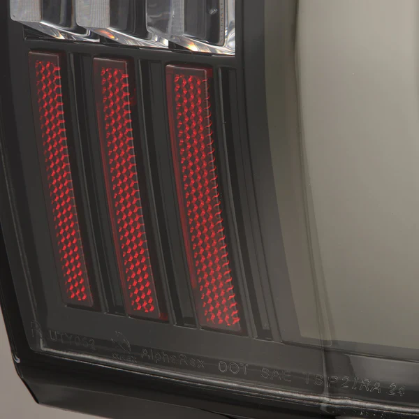 AlphaRex NOVA-Series Black Prismatic LED Tail Lights For Tundra (2022-Current) - Image 8
