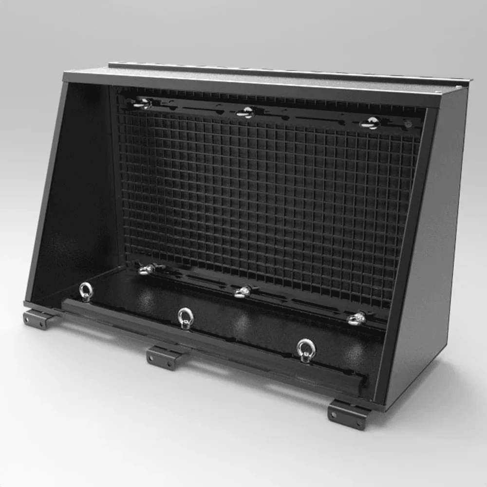 Alu-Cab Canopy Cupboard with Mesh Grid - Image 2