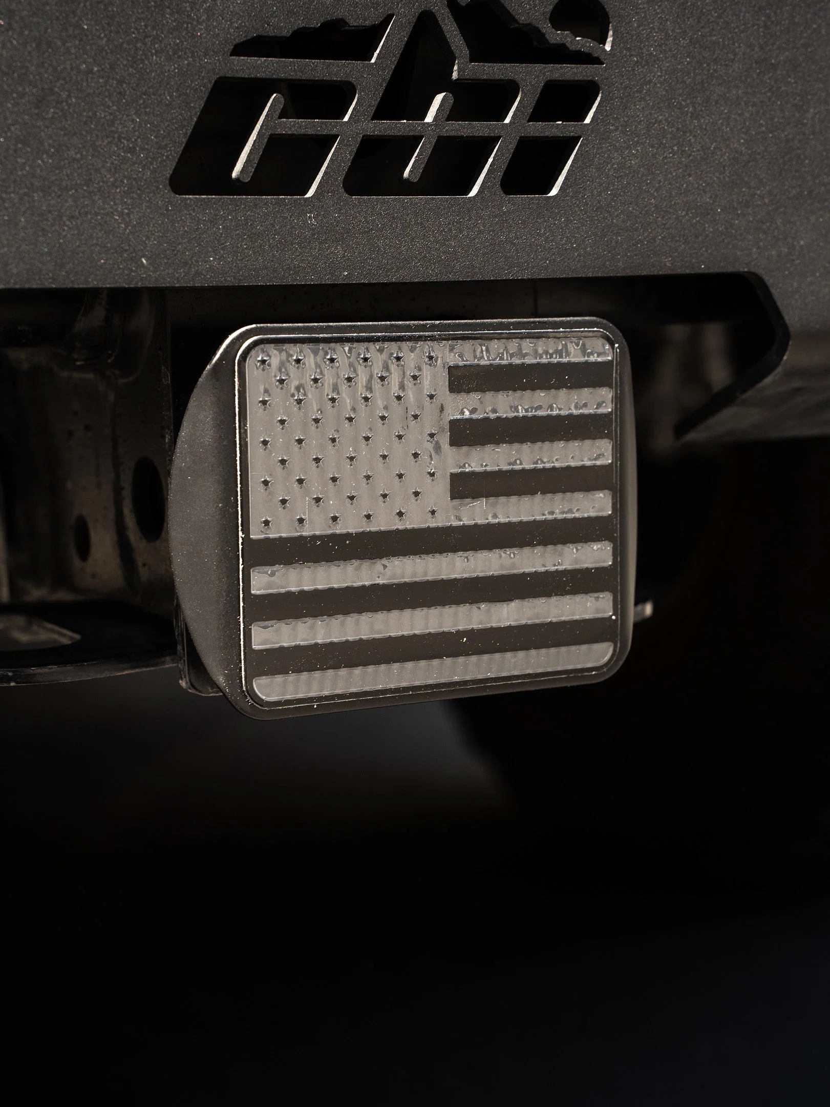 American Flag Hitch Cover - Image 3