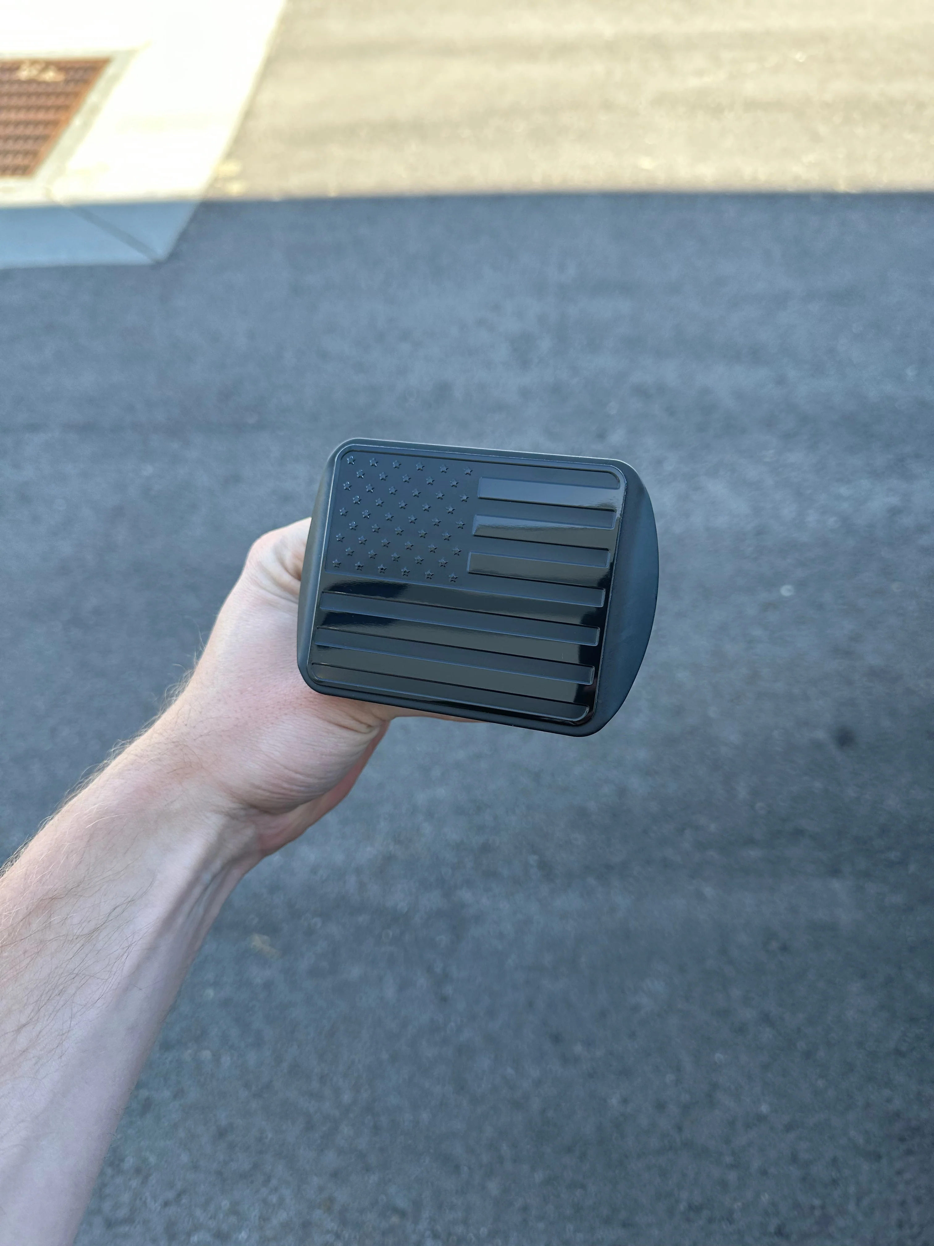 American Flag Hitch Cover - Image 4