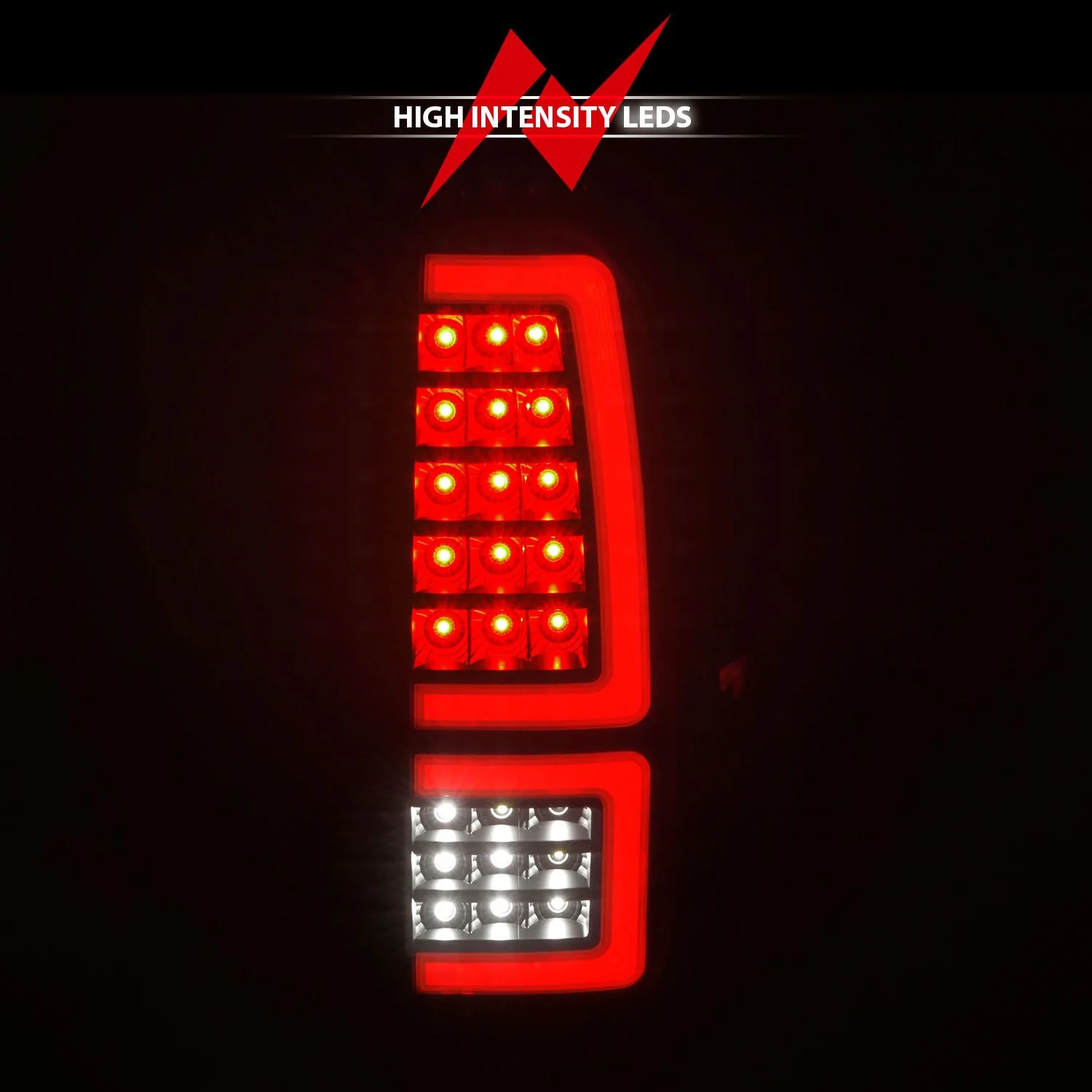 Anzo Full LED Tail Lights Black Smoke Lens For Tundra (2014-2021) - Image 4