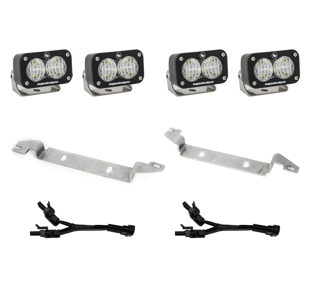 Baja Designs S2 Sport Dual Fog Pocket Light Kit For Tundra (2022-Current)