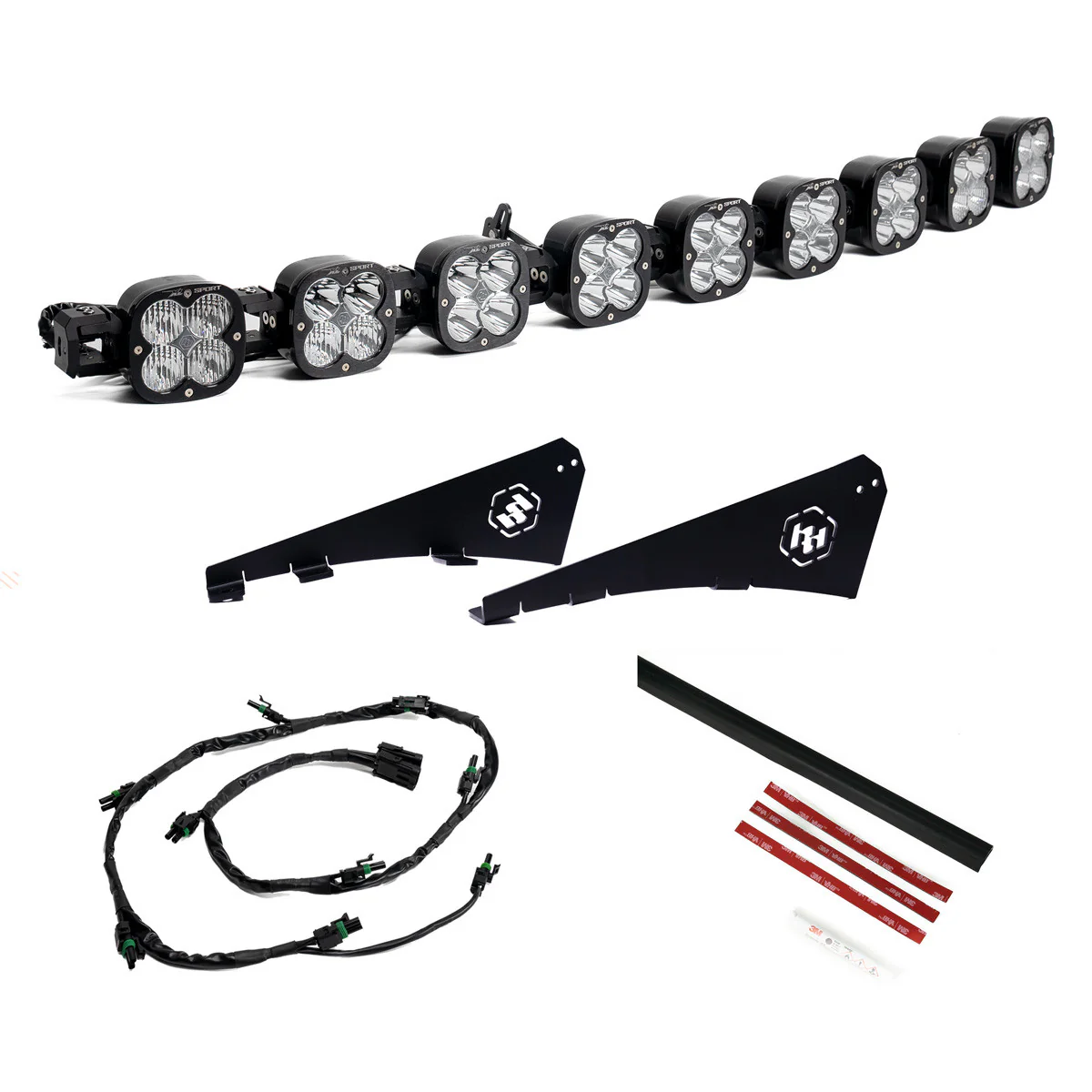 Baja Designs 9XL Linkable Roof Bar Kit For Tundra (2022-Current) - Image 3