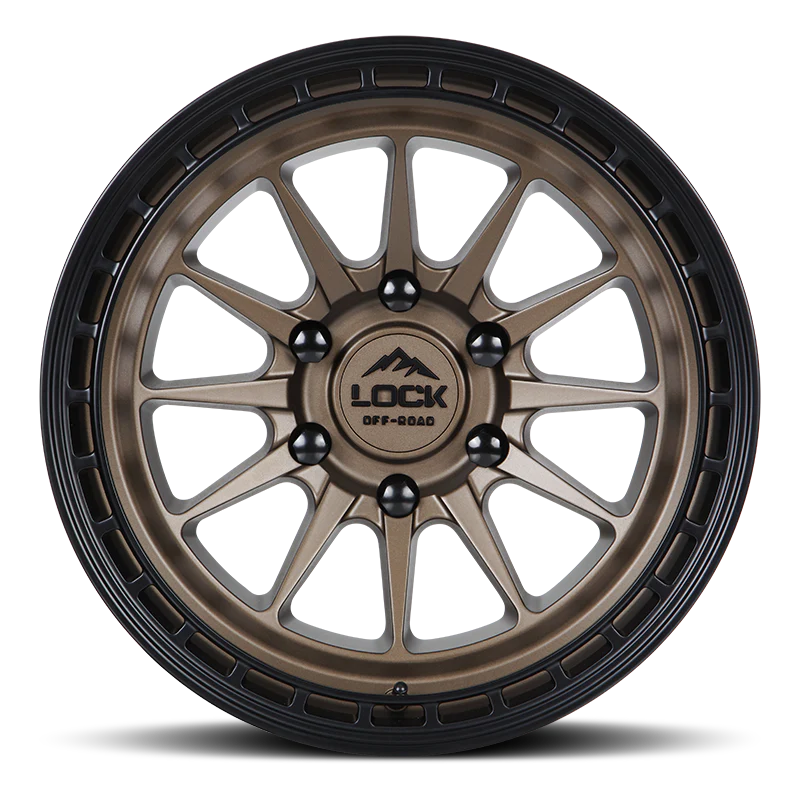 Lock Off-Road Wheels Baja Matte Desert Bronze - Image 2