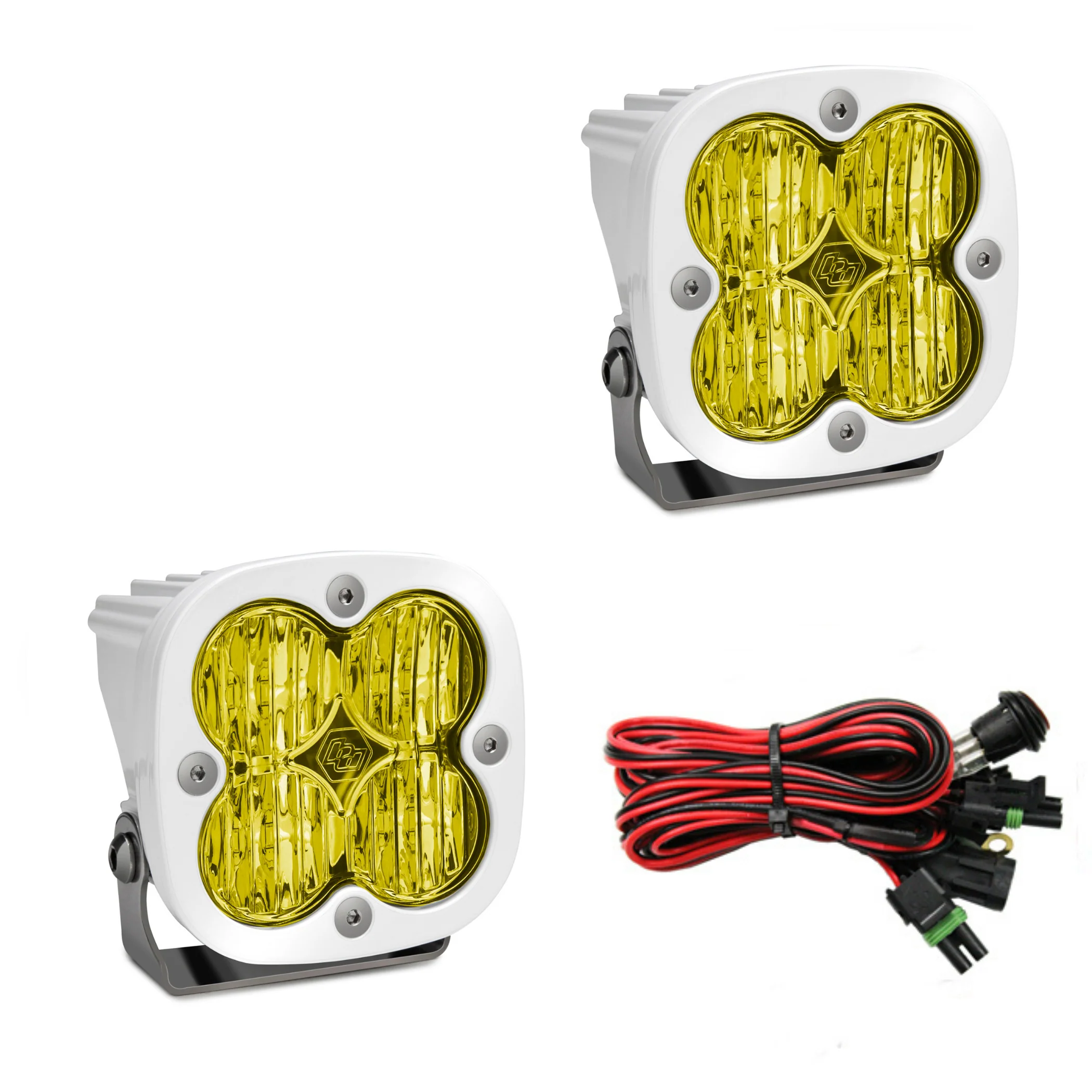 Baja Designs Squadron Sport/Pro LED White Bezel Lights - Image 3