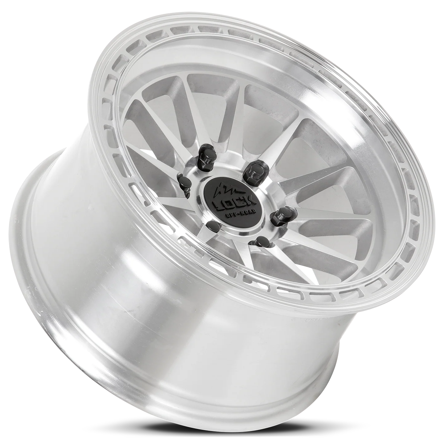 Lock Off-Road Wheels Baja Machine Face Polish - Image 3