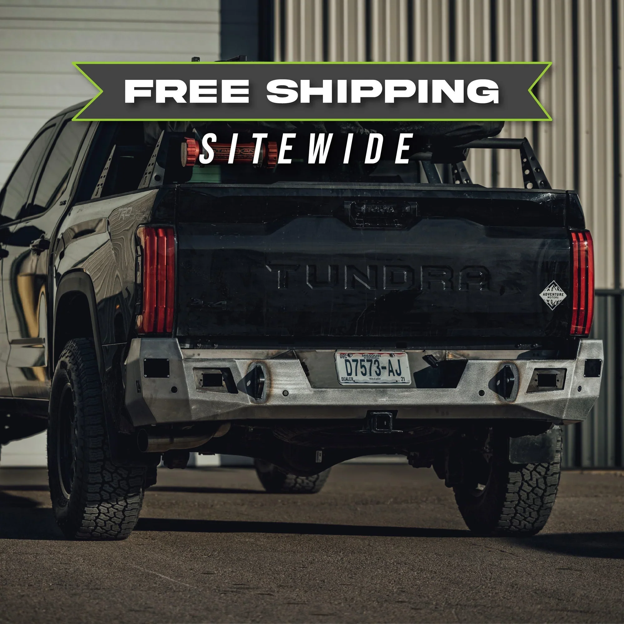 C4 Fabrication Overland Series Rear Bumper For Tundra (2022+)