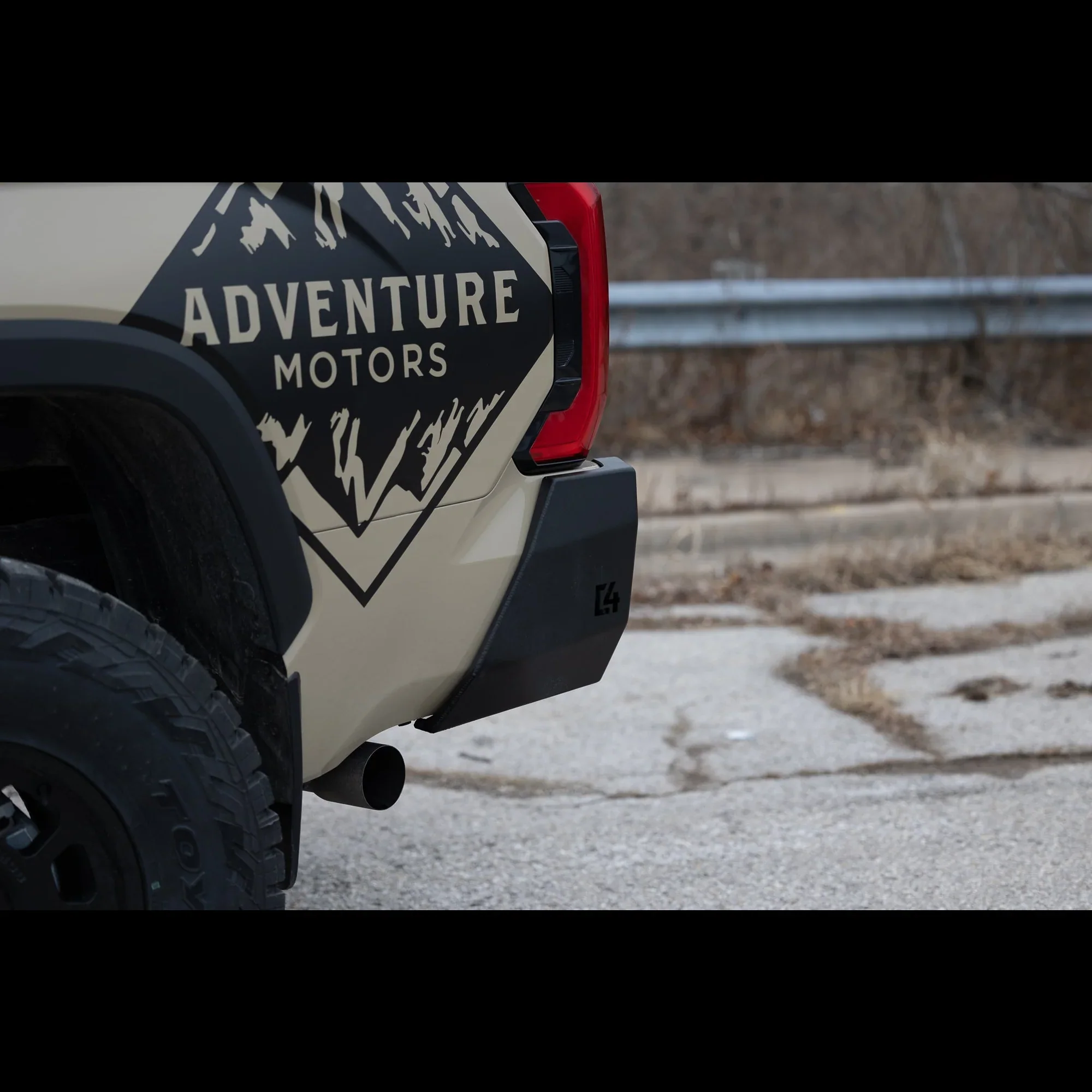 C4 Fabrication Overland Series Rear Bumper For Tundra (2022+) - Image 5
