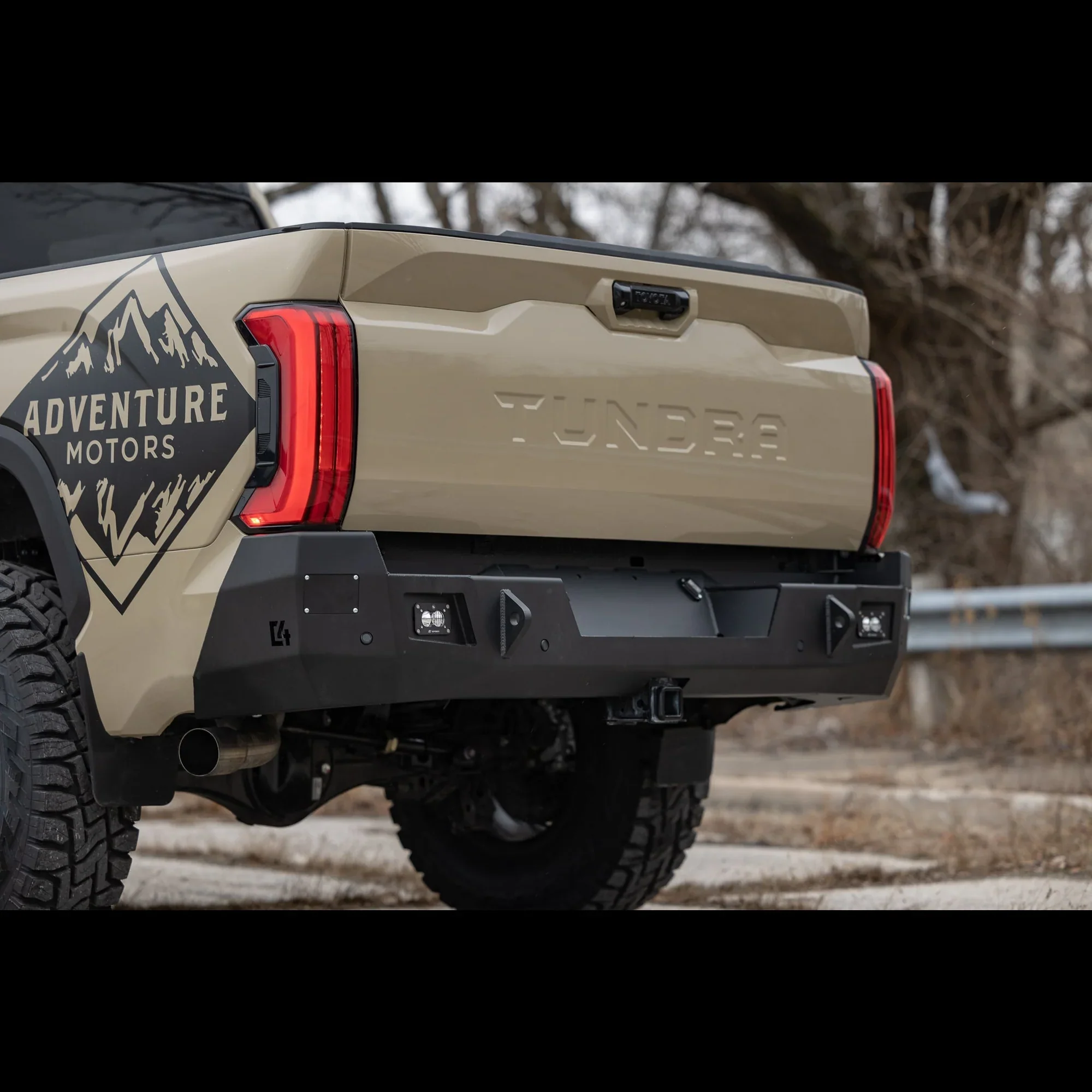 C4 Fabrication Overland Series Rear Bumper For Tundra (2022+) - Image 7