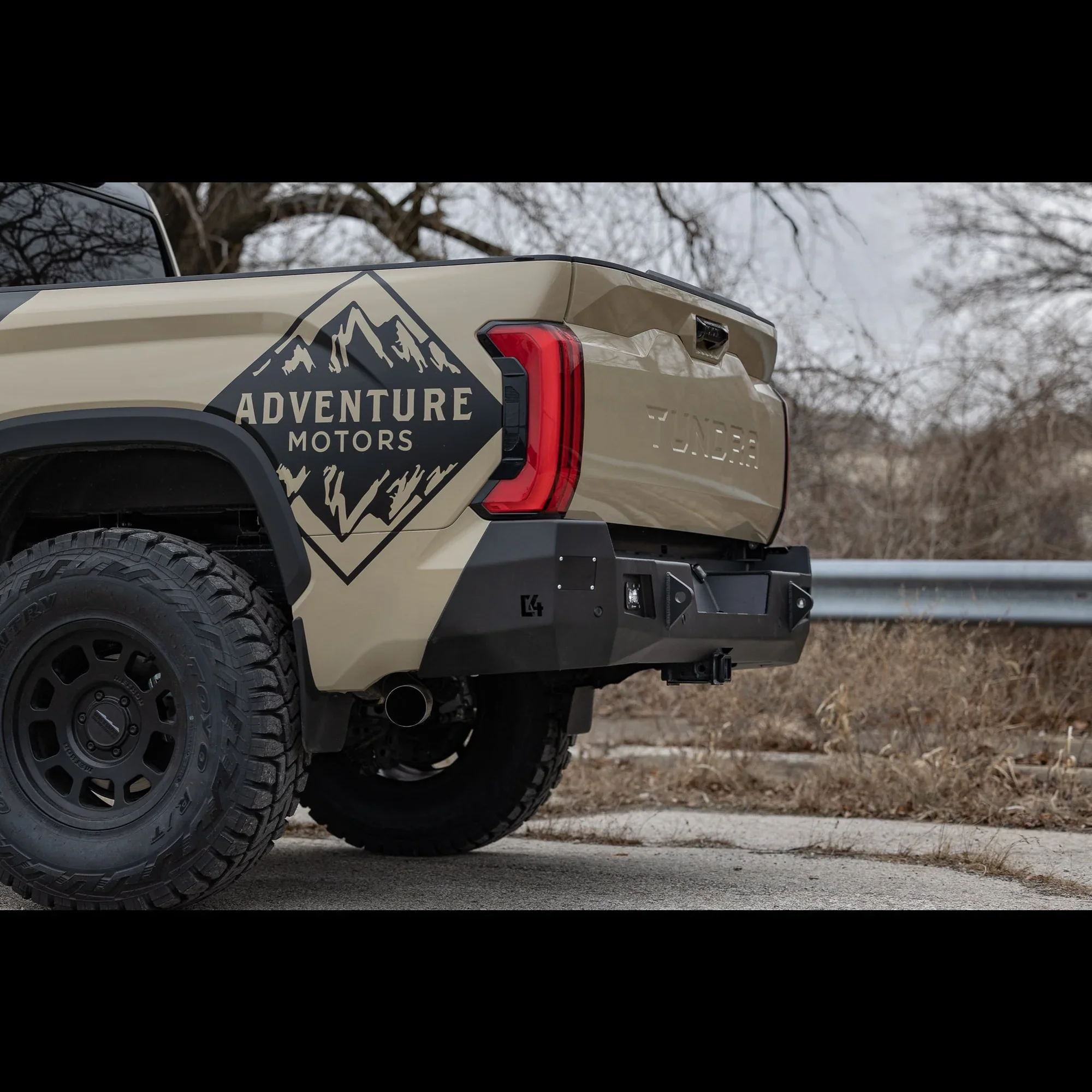 C4 Fabrication Overland Series Rear Bumper For Tundra (2022+) - Image 9