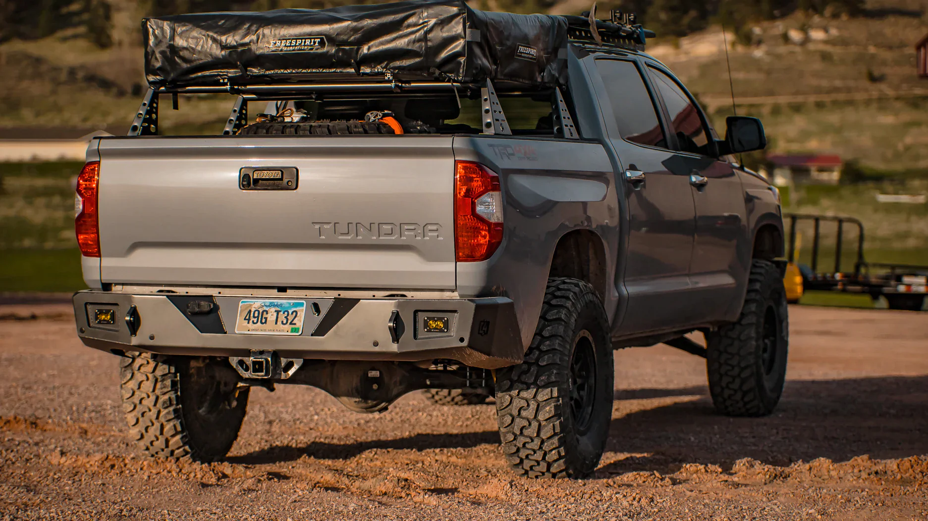 C4 Overland Series Rear Bumper For Tundra (2014-2021) - Image 2