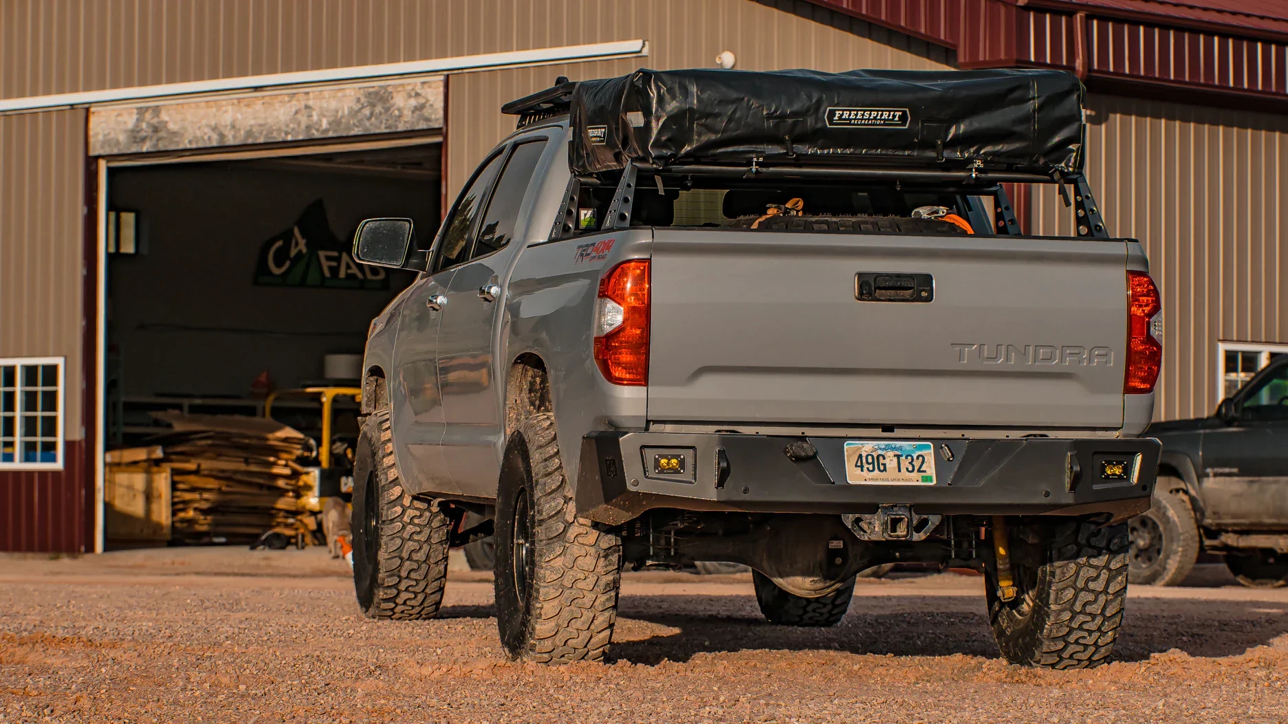 C4 Overland Series Rear Bumper For Tundra (2014-2021) - Image 4