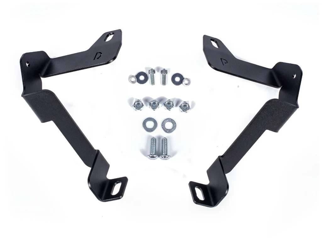 Cali Raised 32" Lower Bumper Hidden LED Light Bar Mounting Brackets For Tundra (2014-2021)