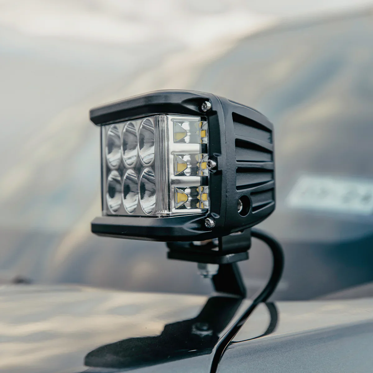 Cali Raised Low Profile Ditch Light Brackets For Tundra (2022+) - Image 2