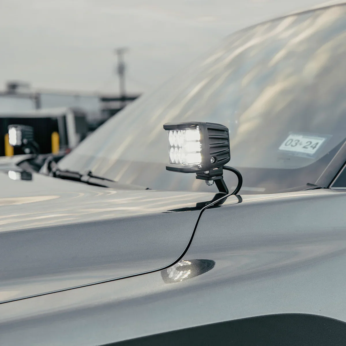 Cali Raised Low Profile Ditch Light Brackets For Tundra (2022+) - Image 3