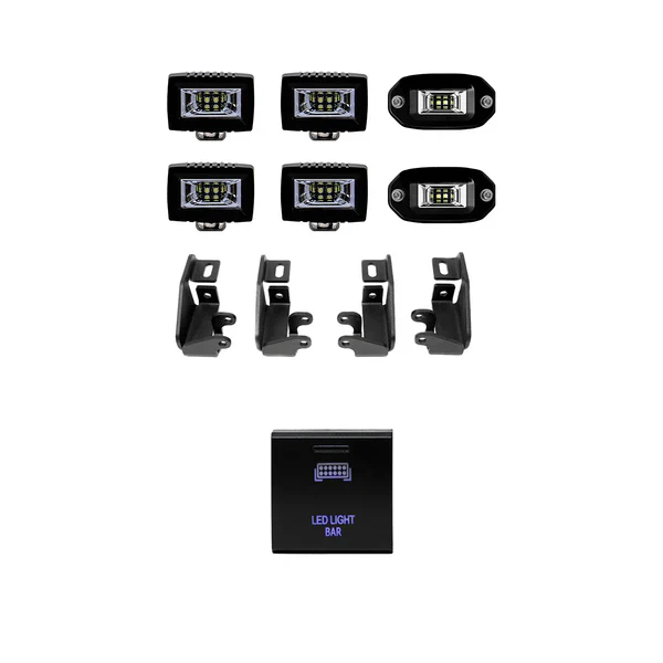 Cali Raised Premium Roof Rack Lighting Kit For Tundra - Image 26