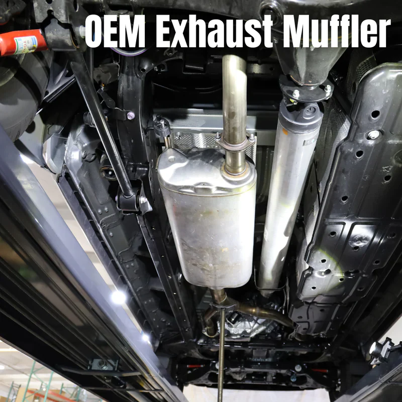 Carven Exhaust Cut & Clamp Muffler Replacement Kit For Tundra (2022-Current) - Image 3