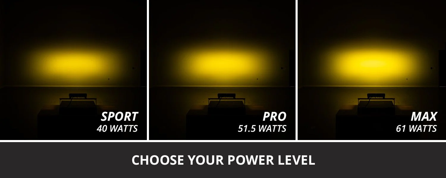 Diode Dynamics SS10 SAE/DOT Yellow LED Light Bar For Tundra - Image 4