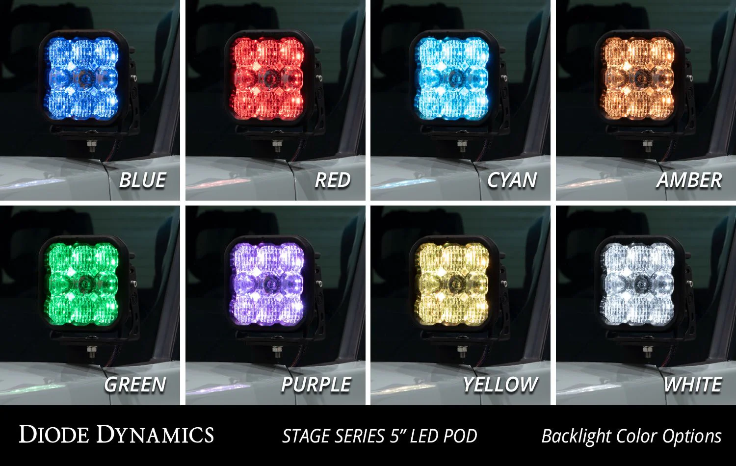 Diode Dynamics Stage Series Backlit Ditch Light Kit For Tundra (2022-Current) - Image 5